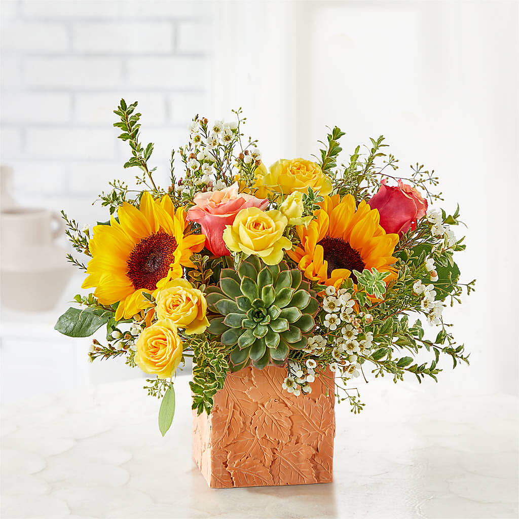 Sunflower Season Bouquet – L & M FLOWER SHOP, Canonsburg PA