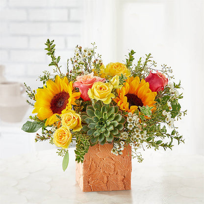 Sunflower Season Bouquet – L & M FLOWER SHOP, Canonsburg PA