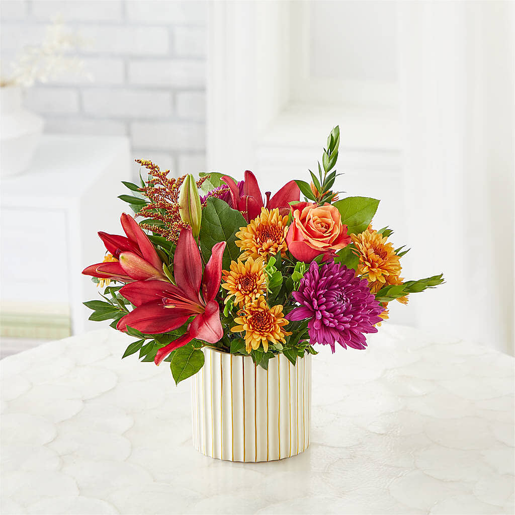 Burgundy Landscape Bouquet – L & M FLOWER SHOP, Canonsburg PA
