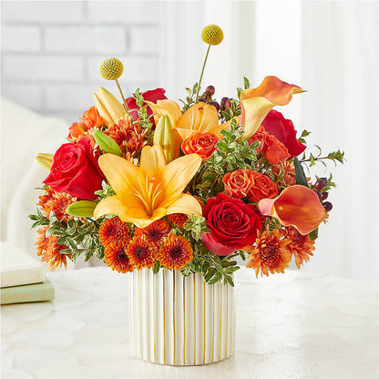 Scarlet Skies Bouquet – L & M FLOWER SHOP, Canonsburg PA