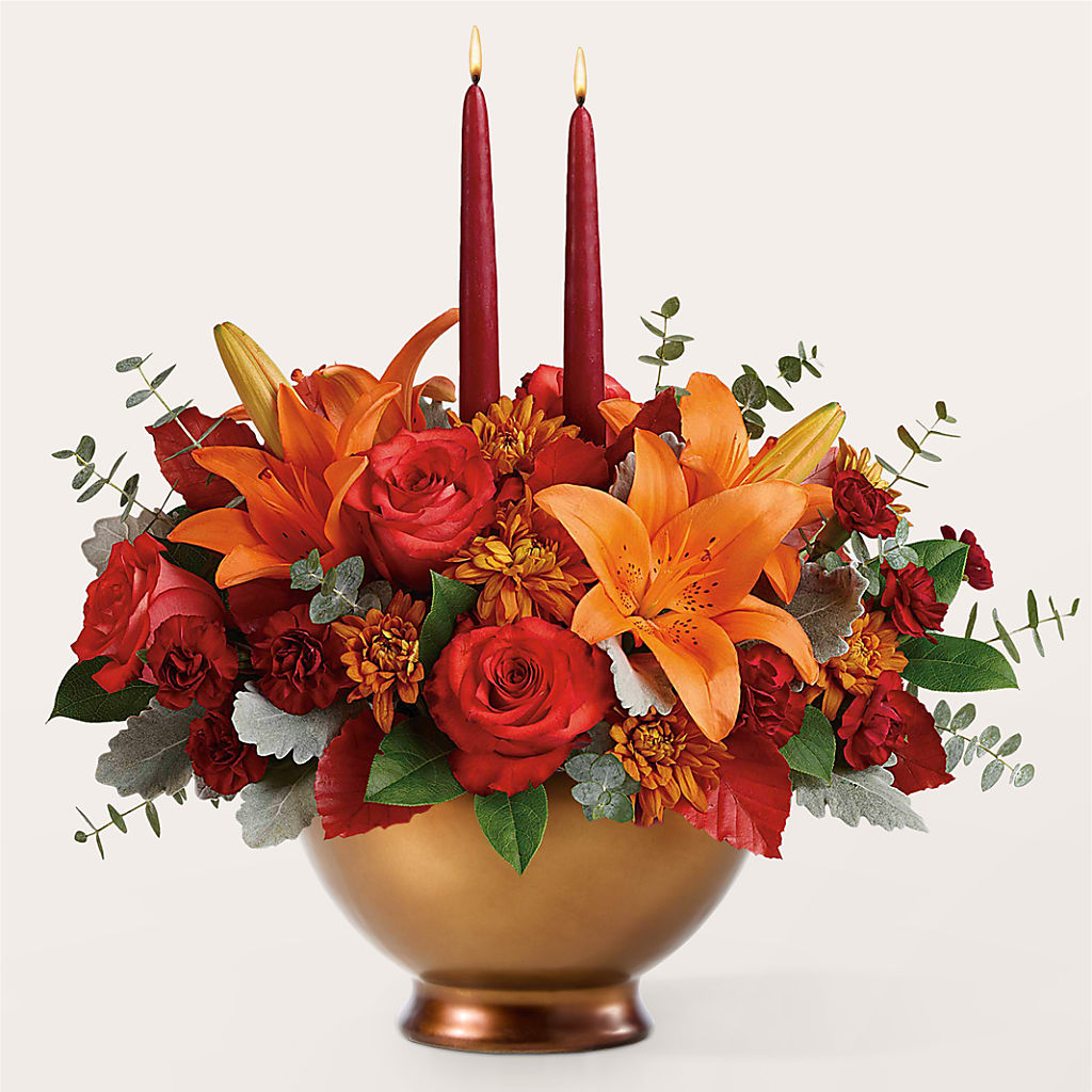 Fruits of Fall Centerpiece – L & M FLOWER SHOP, Canonsburg PA