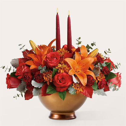 Fruits of Fall Centerpiece – L & M FLOWER SHOP, Canonsburg PA