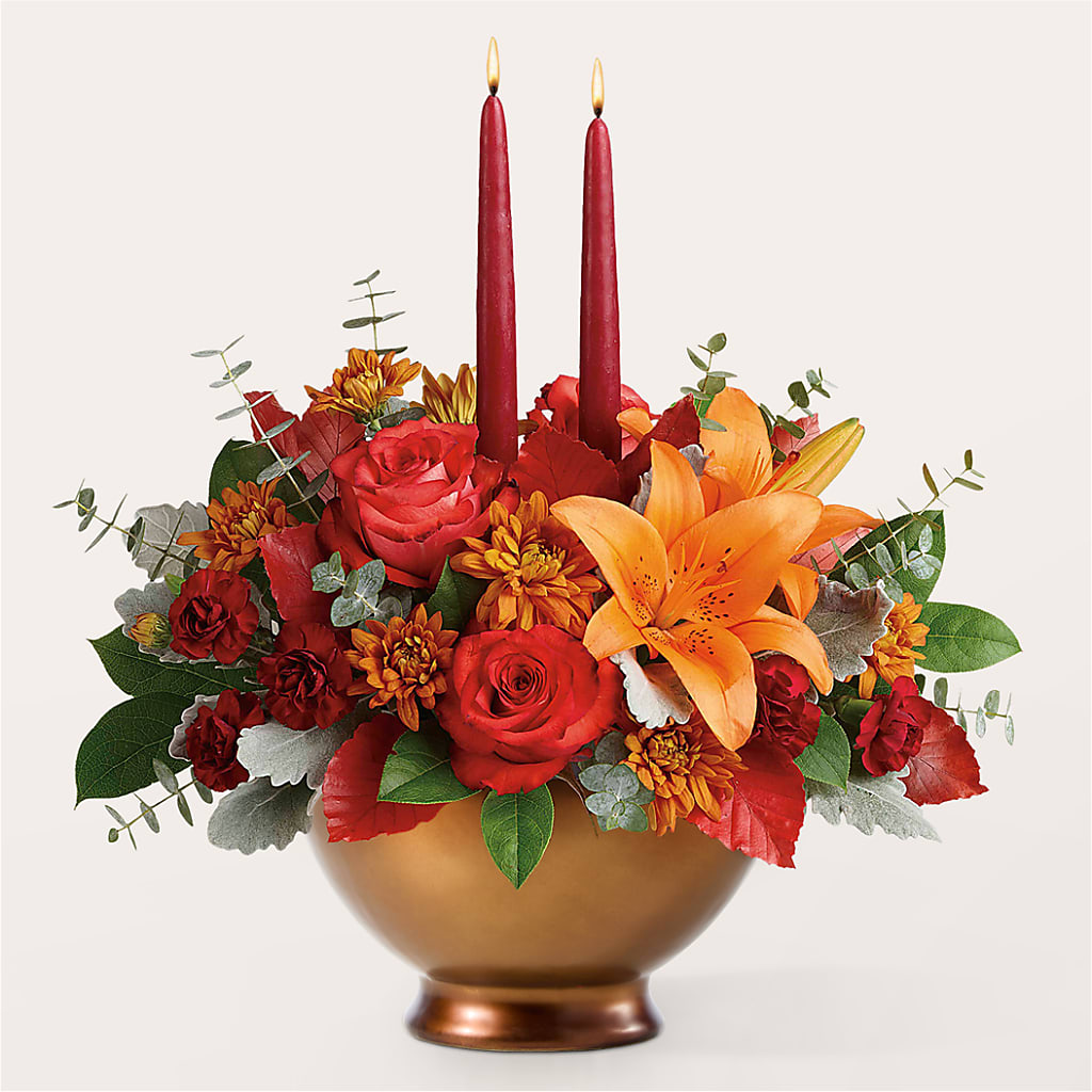 Fruits of Fall Centerpiece – L & M FLOWER SHOP, Canonsburg PA