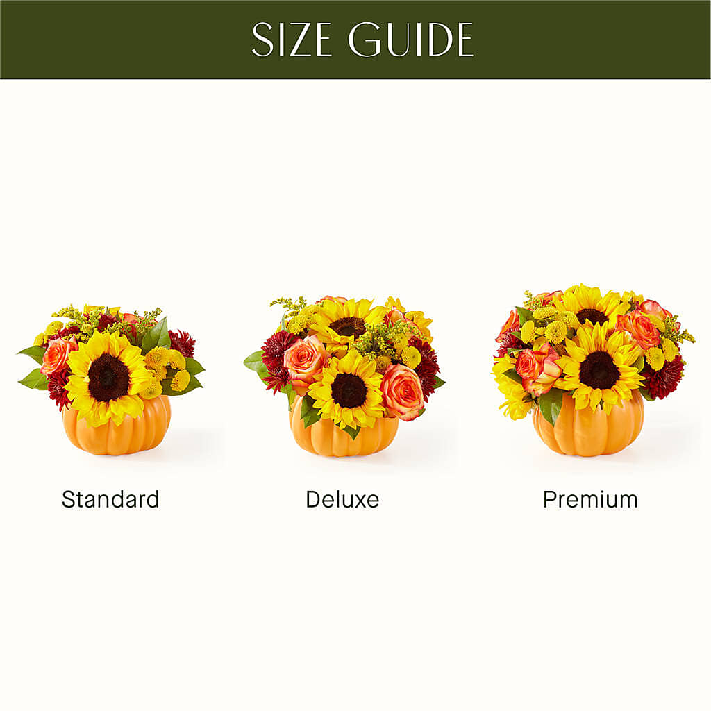 Golden Gourd Pumpkin Bouquet – L & M FLOWER SHOP, Canonsburg PA