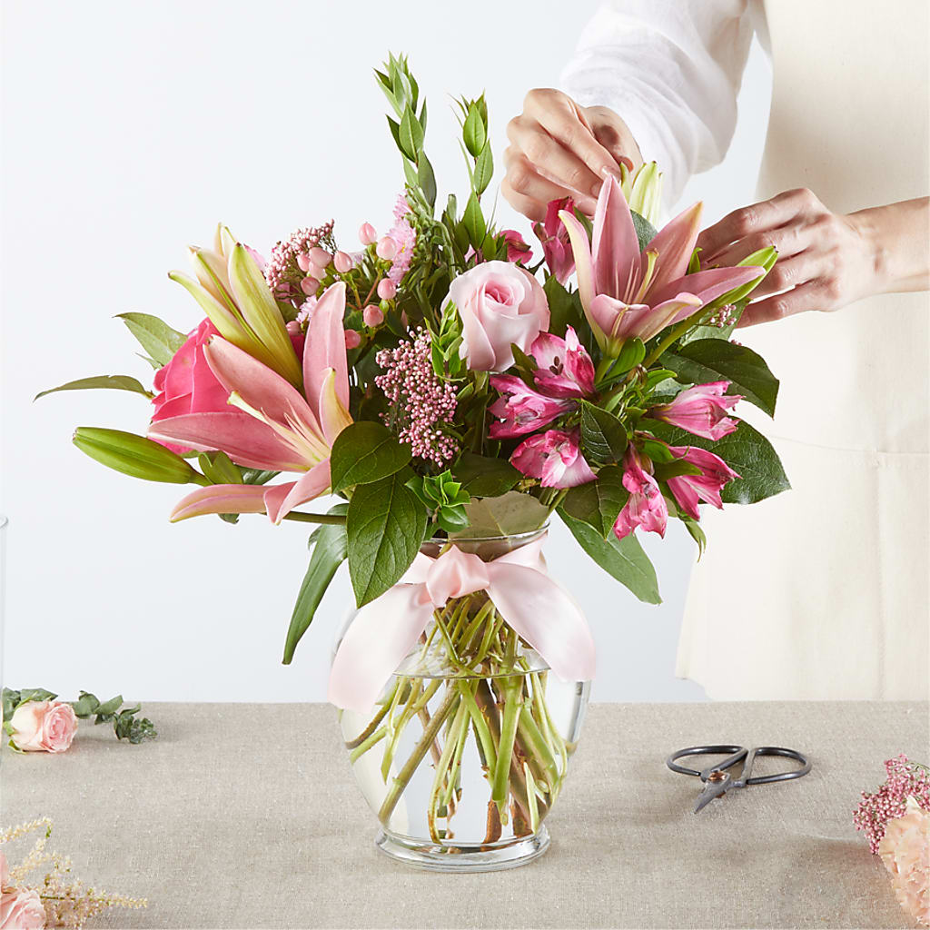 Pink Ribbon - A Florist Original – L & M FLOWER SHOP, Canonsburg PA