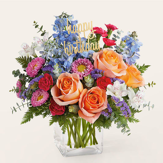 Birthday Bash Bouquet – L & M FLOWER SHOP, Canonsburg PA