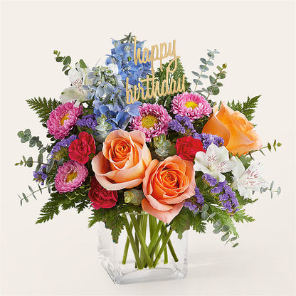 Birthday Bash Bouquet – L & M FLOWER SHOP, Canonsburg PA