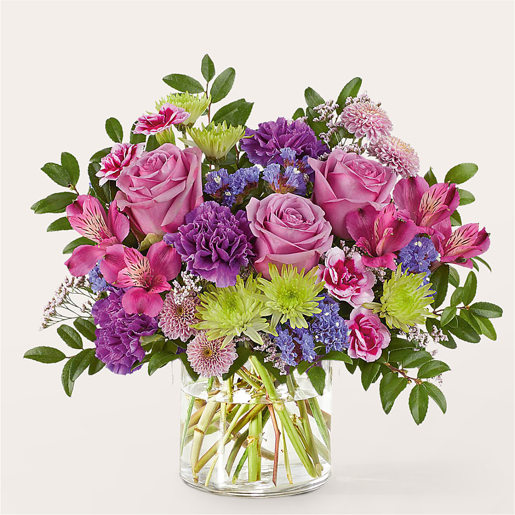 Glass Half Full Bouquet – L & M FLOWER SHOP, Canonsburg PA
