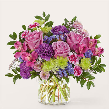 Glass Half Full Bouquet – L & M FLOWER SHOP, Canonsburg PA