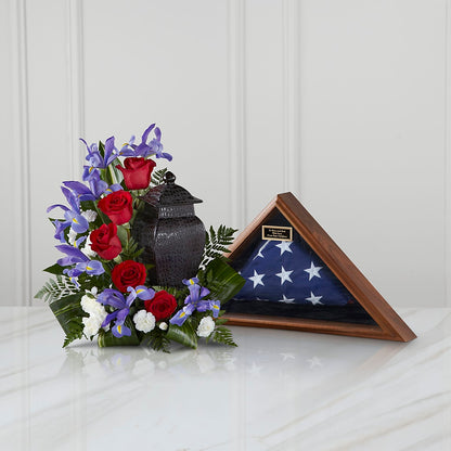 Patriotic Tribute Arrangement – L & M FLOWER SHOP, Canonsburg PA