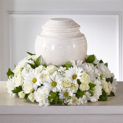 Ivory Gardens Cremation Adornment – L & M FLOWER SHOP, Canonsburg PA