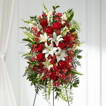 Everlasting Memory Standing Spray – L & M FLOWER SHOP, Canonsburg PA