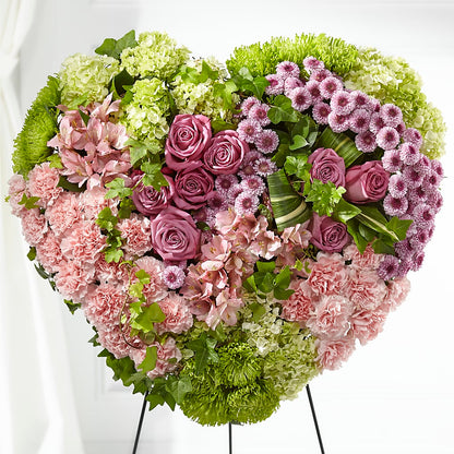 Heartwarming Standing Heart – L & M FLOWER SHOP, Canonsburg PA