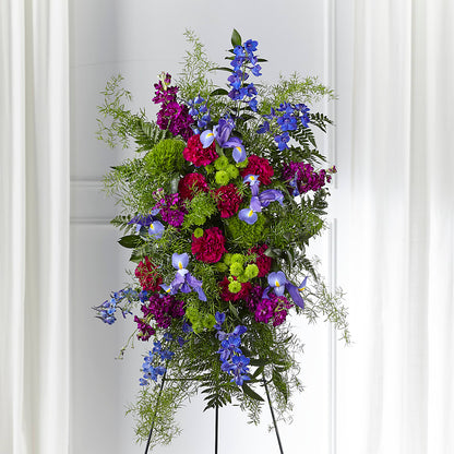 Heavenly Skies Standing Spray – L & M FLOWER SHOP, Canonsburg PA