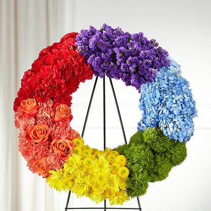 Circle of Love Wreath – L & M FLOWER SHOP, Canonsburg PA
