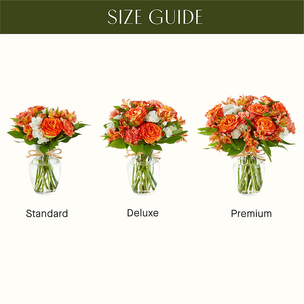 Apricot Glow Bouquet – L & M FLOWER SHOP, Canonsburg PA