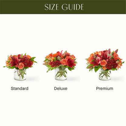 Crimson Leaves Bouquet – L & M FLOWER SHOP, Canonsburg PA