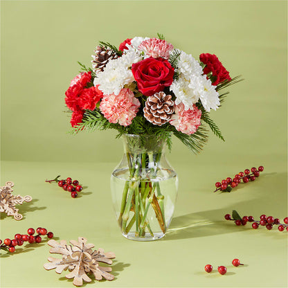 Candy Cane Lane Bouquet – L & M FLOWER SHOP, Canonsburg PA