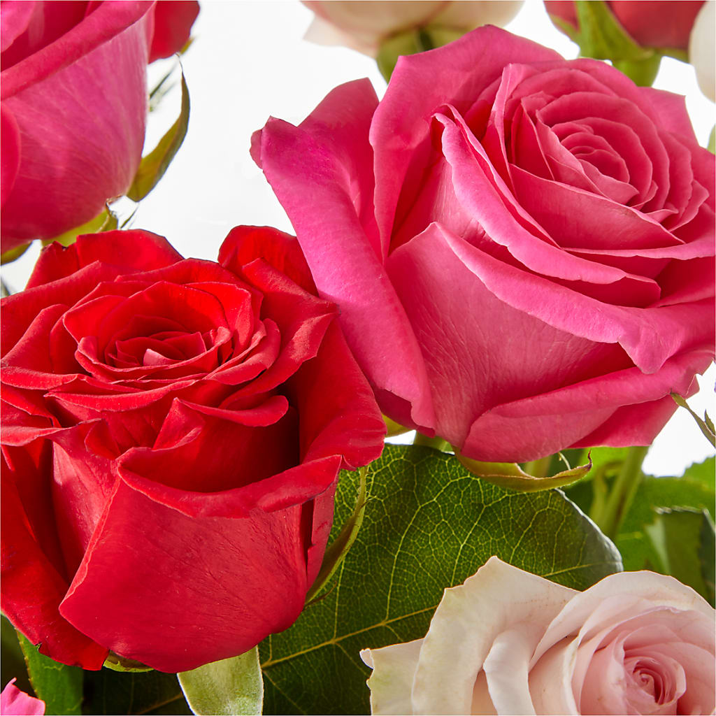 Charming Rose Bouquet – L & M FLOWER SHOP, Canonsburg PA