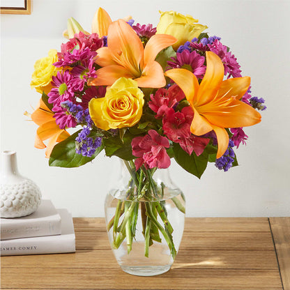 Colorful Visions Bouquet – L & M FLOWER SHOP, Canonsburg PA