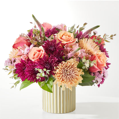 Berry Cobbler Bouquet with Ivory Vase – L & M FLOWER SHOP, Canonsburg PA