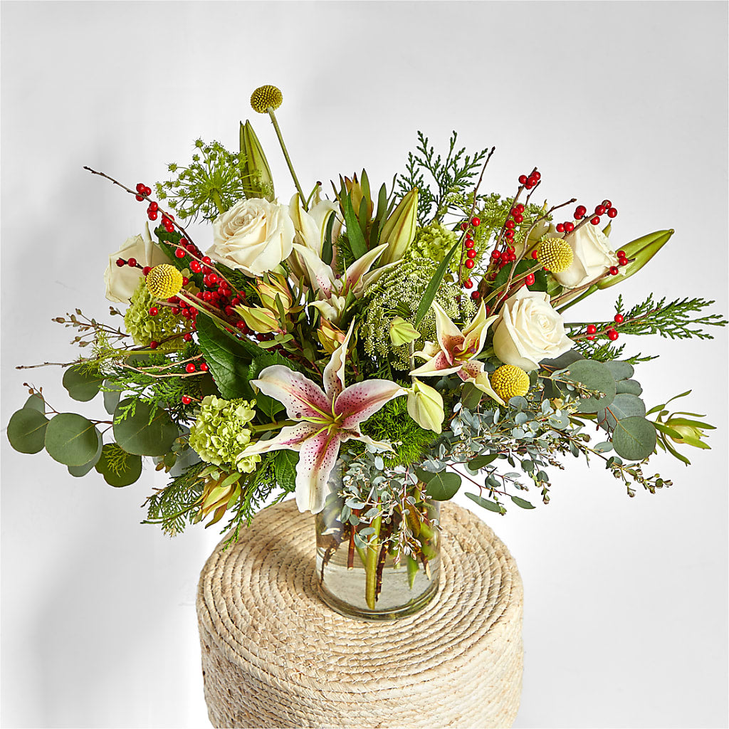 Berry & Bright Bouquet – L & M FLOWER SHOP, Canonsburg PA