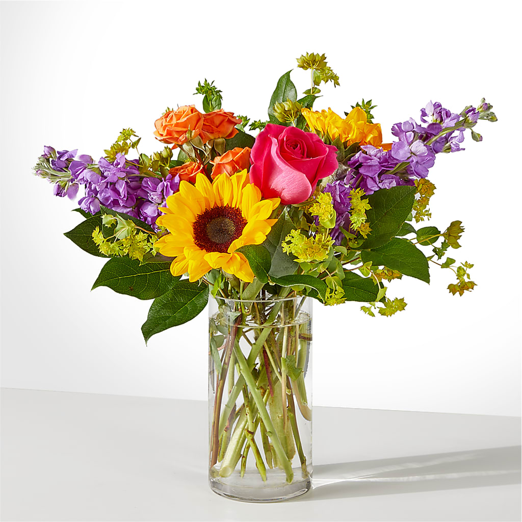 Vibrant Greetings Bouquet – L & M FLOWER SHOP, Canonsburg PA