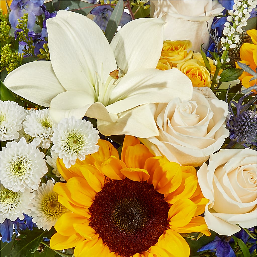 Wonderfully Sunny Bouquet – L & M FLOWER SHOP, Canonsburg PA