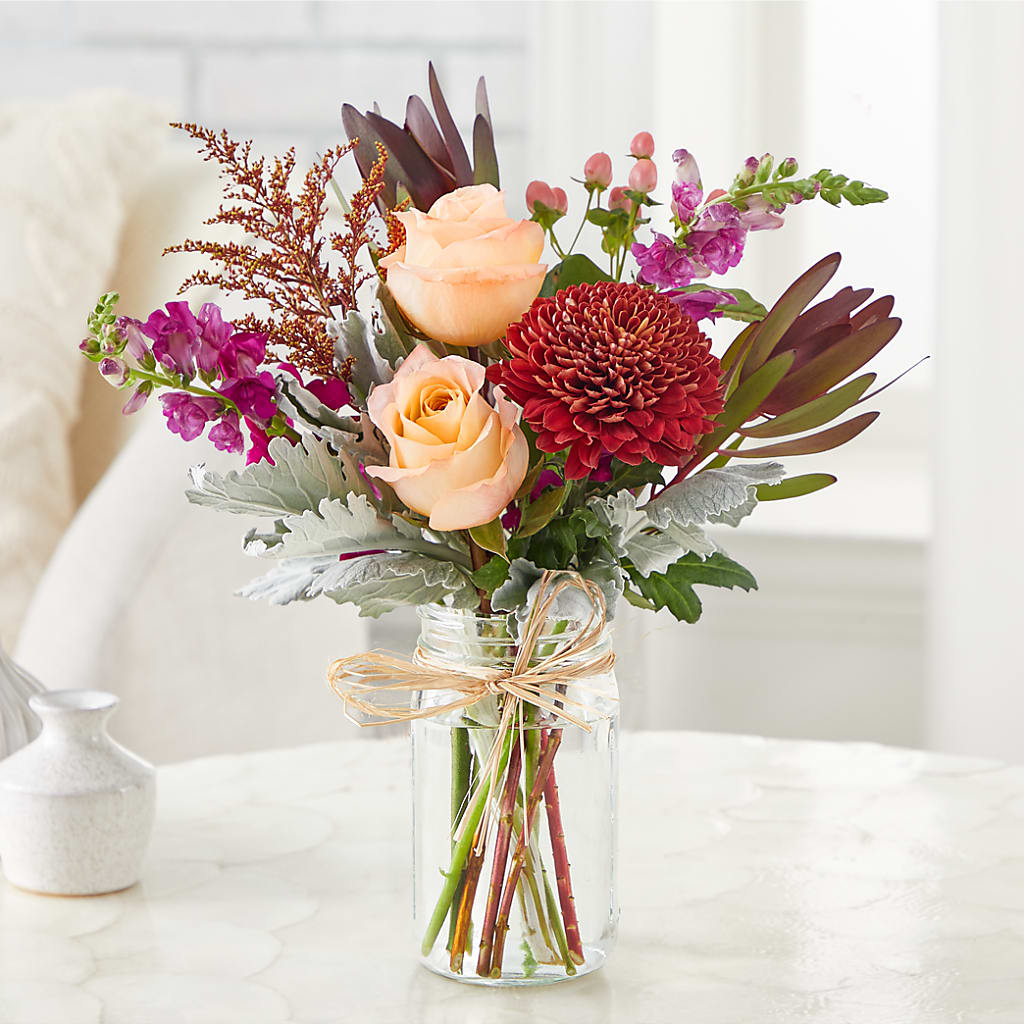 Moody Hues Bouquet – L & M FLOWER SHOP, Canonsburg PA