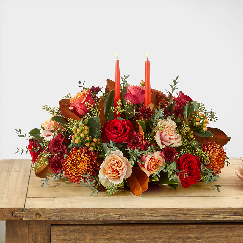 Gather Near Centerpiece – L & M FLOWER SHOP, Canonsburg PA