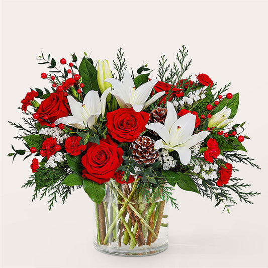 Best in Snow Bouquet – L & M FLOWER SHOP, Canonsburg PA