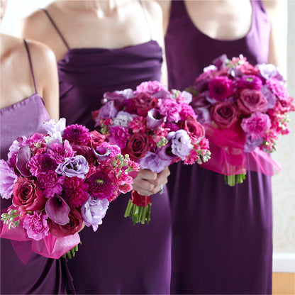 Bridesmaid's Garden Bouquet – L & M FLOWER SHOP, Canonsburg PA